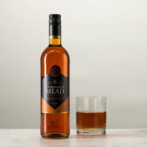 Tournament Mead with glass