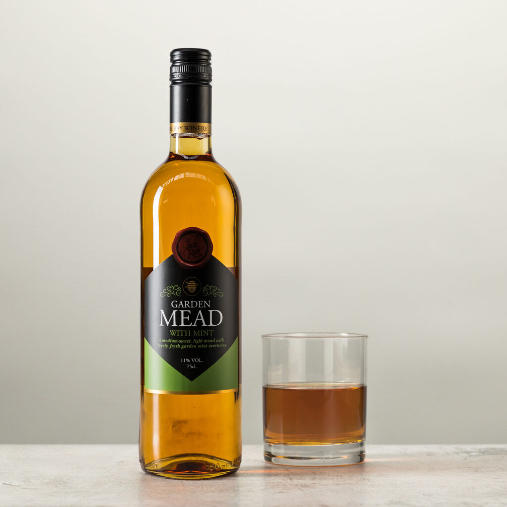 Garden Mead- with glass