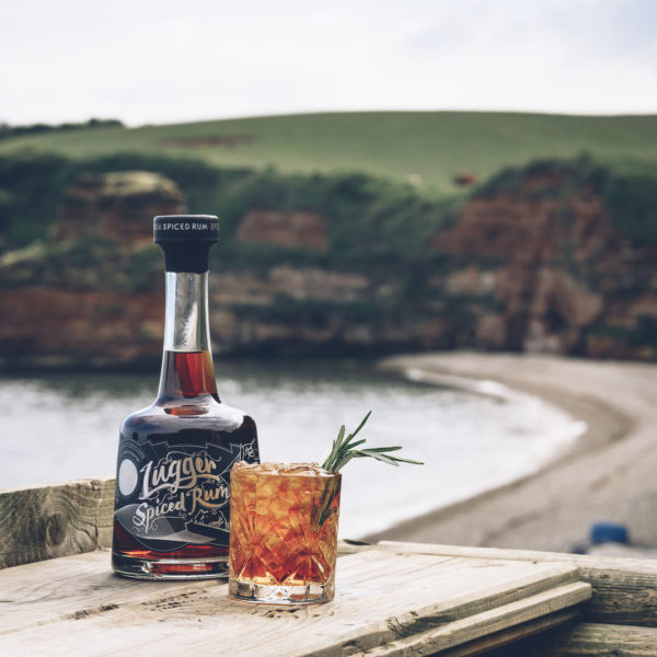 Lugger Rum enjoyed on the coast