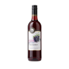 Front of a bottle of Blackberry Wine