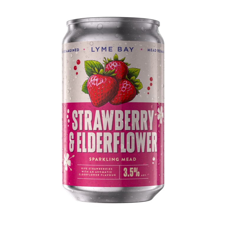 Strawberry Elderflower Sparkling Mead