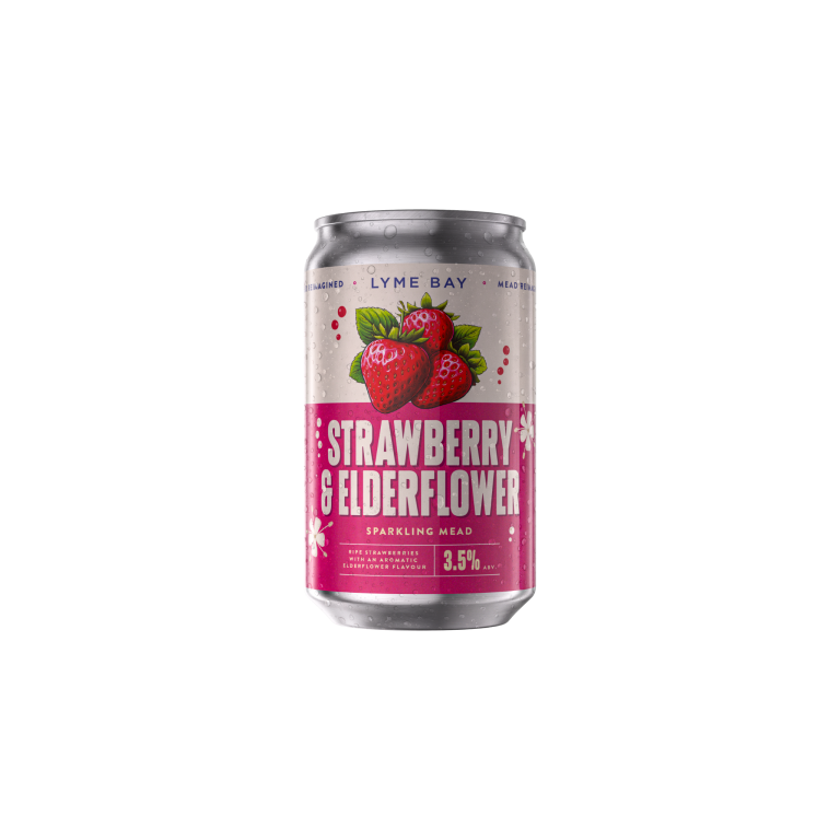 Strawberry Elderflower Sparkling Mead