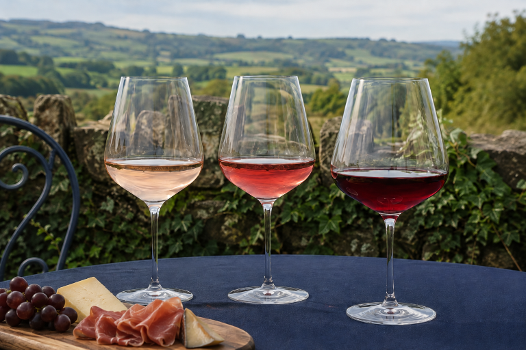 From Pale Pink to Deep Red: Three Sides of English Pinot Noir